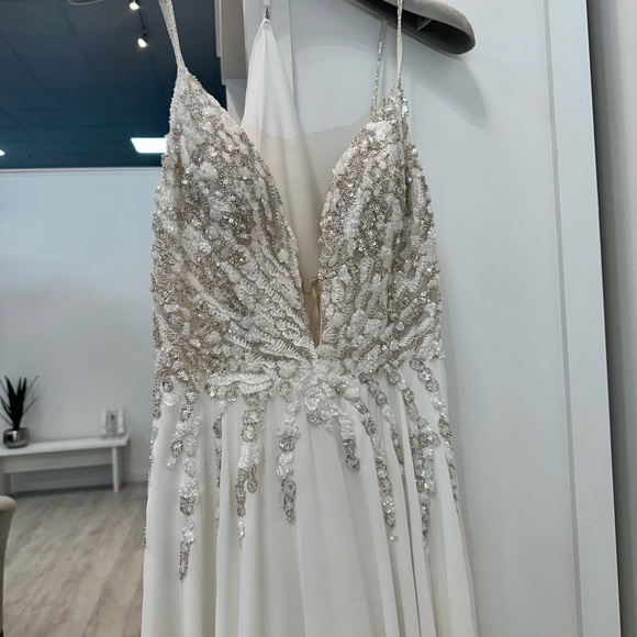 Calla Blanche Marianne Ivory Wedding Dress - Picture 5 of 9